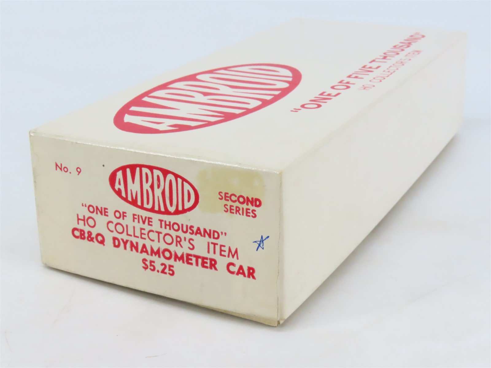 HO Scale Ambroid Kit No 9 CB&Q Burlington Dynamometer Car