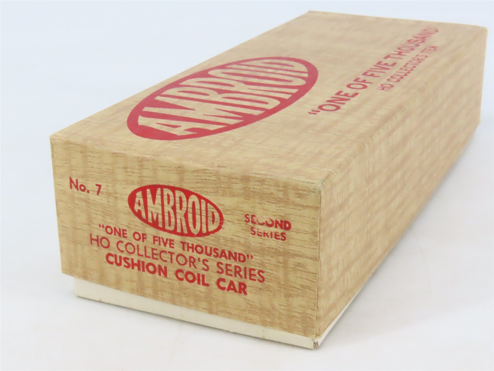 HO Scale Ambroid Kit No 7 B&O Baltimore & Ohio Cushion Coil Car #8300