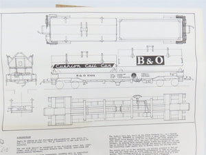 HO Scale Ambroid Kit No 7 B&O Baltimore & Ohio Cushion Coil Car #8300