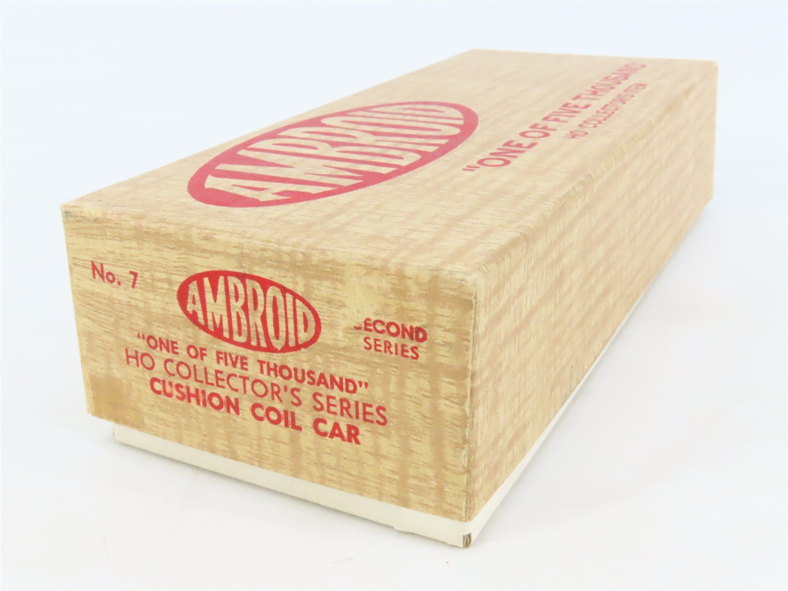 HO Scale Ambroid Kit No 7 B&O Baltimore & Ohio Cushion Coil Car #8300