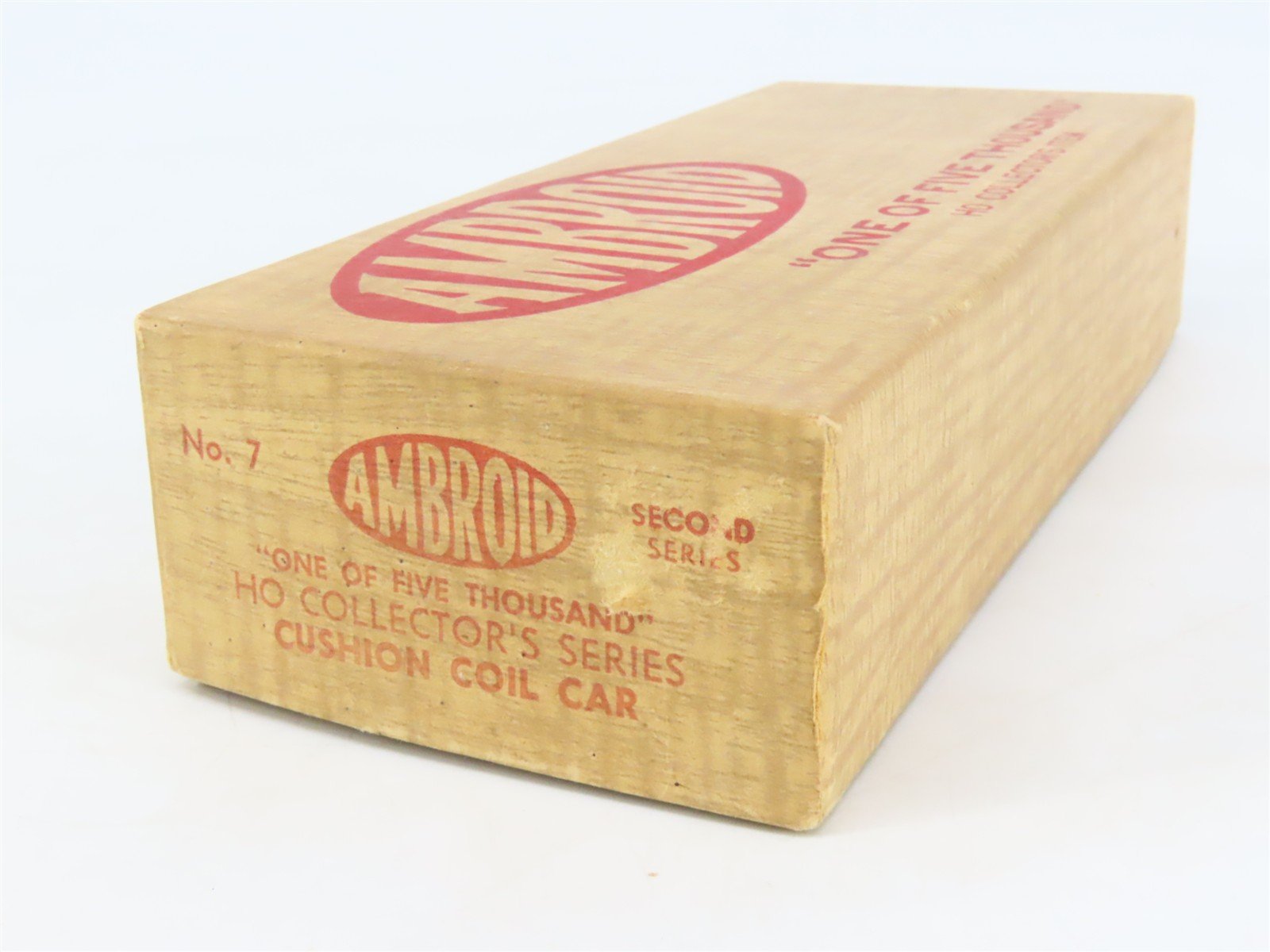 HO Scale Ambroid Kit No 7 B&O Baltimore & Ohio Cushion Coil Car #8300