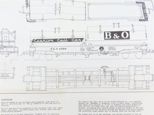 HO Scale Ambroid Kit No 7 B&O Baltimore & Ohio Cushion Coil Car #8300