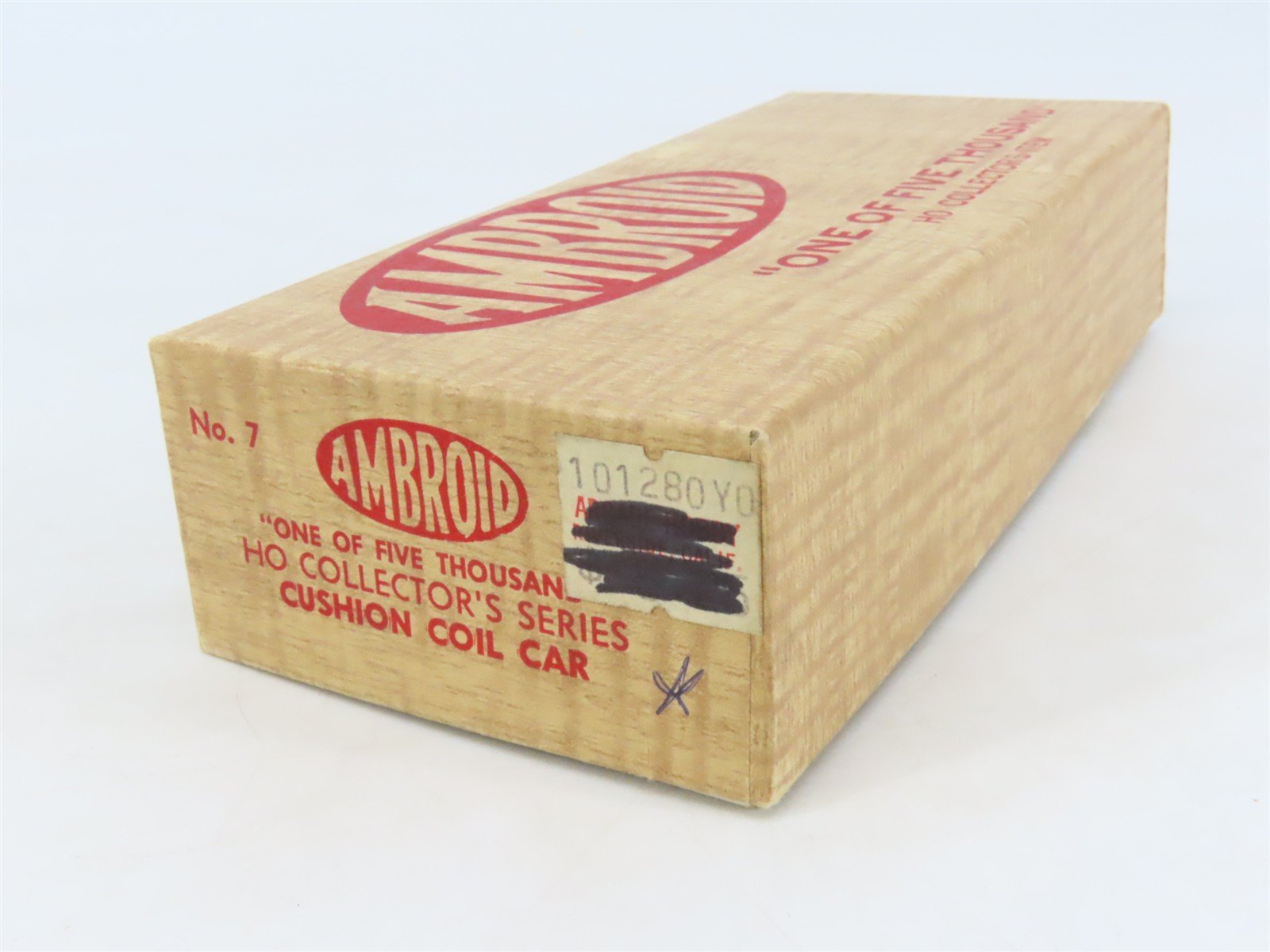 HO Scale Ambroid Kit No 7 B&O Baltimore & Ohio Cushion Coil Car #8300