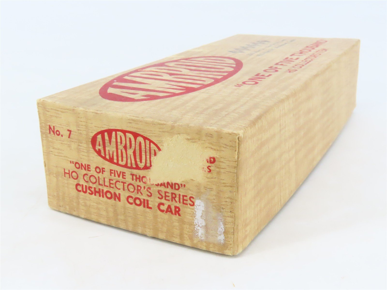 HO Scale Ambroid Kit No 7 B&O Baltimore & Ohio Cushion Coil Car #8300