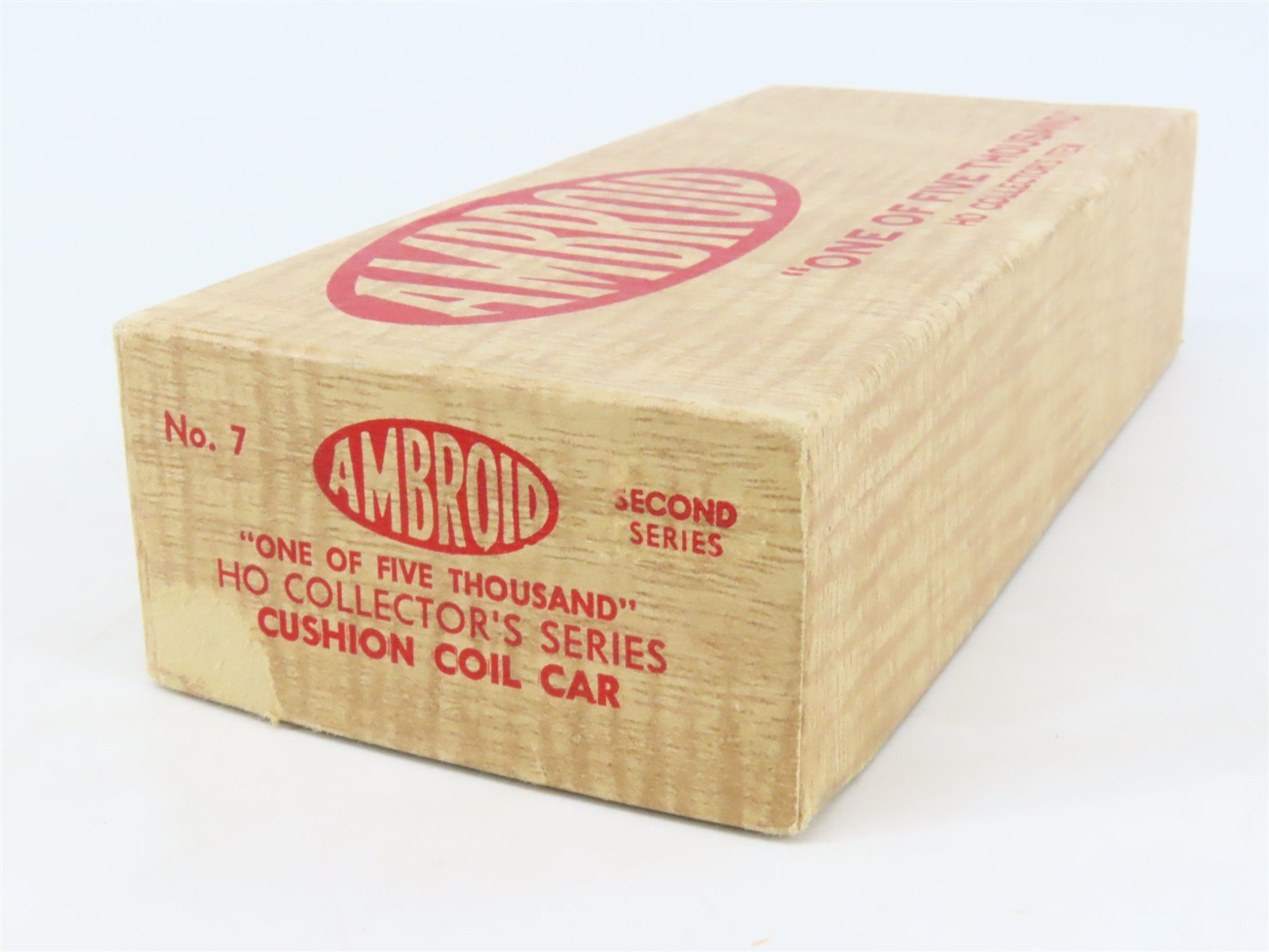 HO Scale Ambroid Kit No 7 B&O Baltimore & Ohio Cushion Coil Car #8300