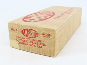 HO Scale Ambroid Kit No 7 B&O Baltimore & Ohio Cushion Coil Car #8300
