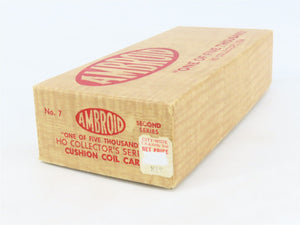 HO Scale Ambroid Kit No 7 B&O Baltimore & Ohio Cushion Coil Car #8300
