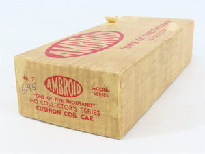 HO Scale Ambroid Kit No 7 B&O Baltimore & Ohio Cushion Coil Car #8300