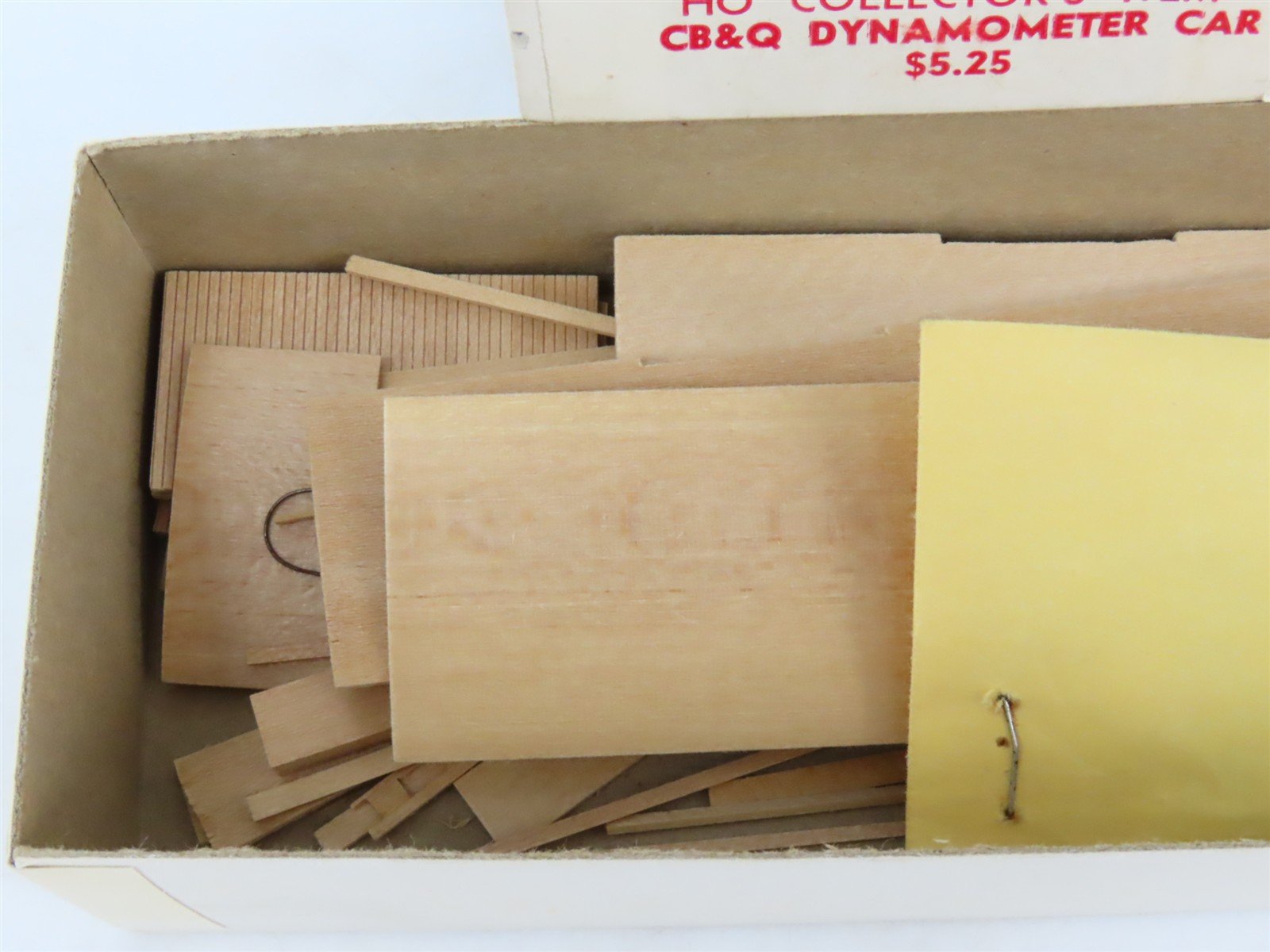 HO Scale Ambroid Kit No 9 CB&Q Burlington Dynamometer Car