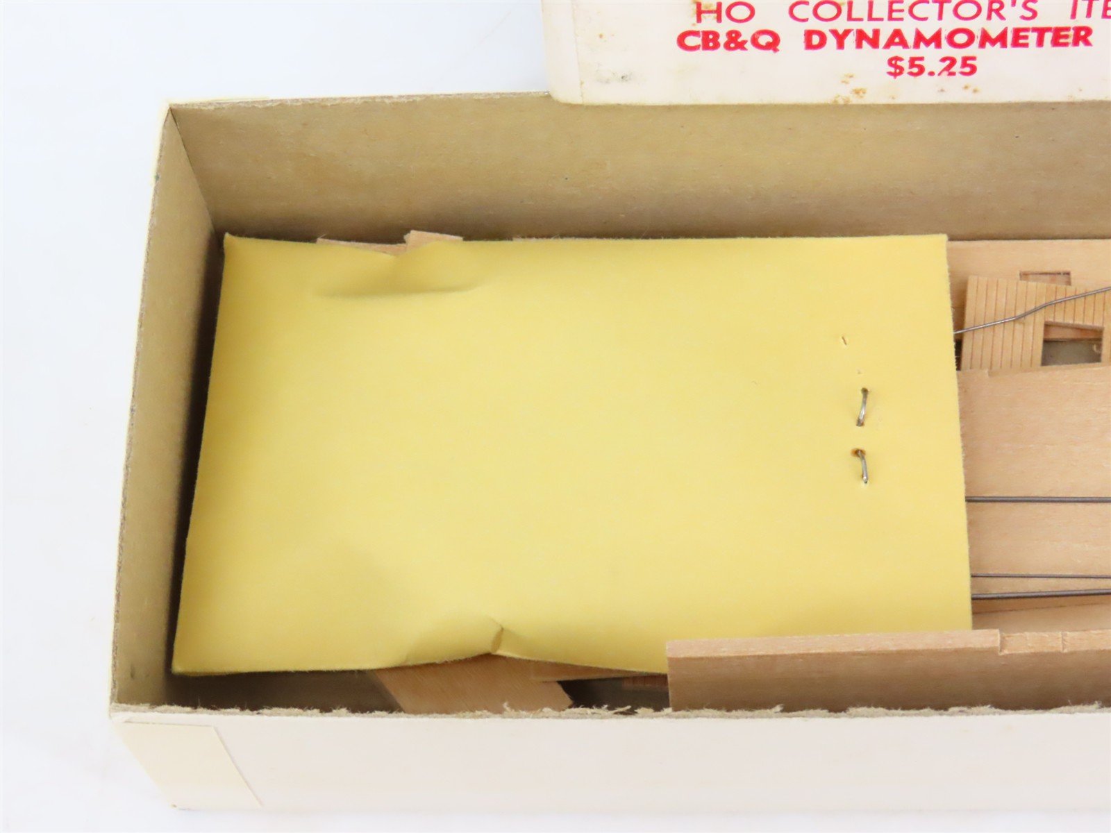 HO Scale Ambroid Kit No 9 CB&Q Burlington Dynamometer Car