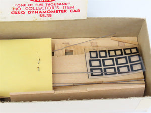 HO Scale Ambroid Kit No 9 CB&Q Burlington Dynamometer Car