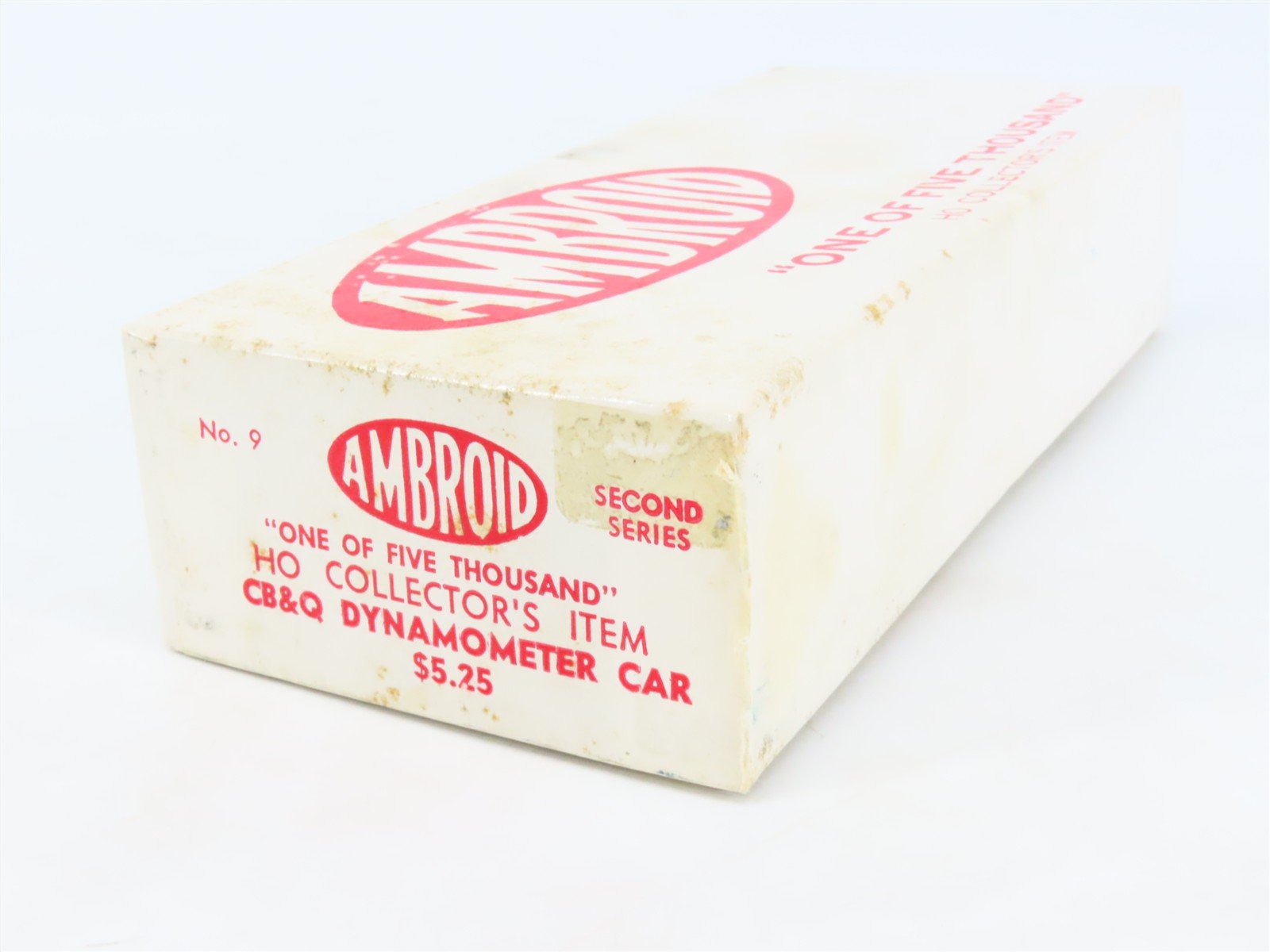 HO Scale Ambroid Kit No 9 CB&Q Burlington Dynamometer Car