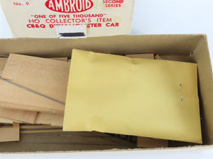 HO Scale Ambroid Kit No 9 CB&Q Burlington Dynamometer Car
