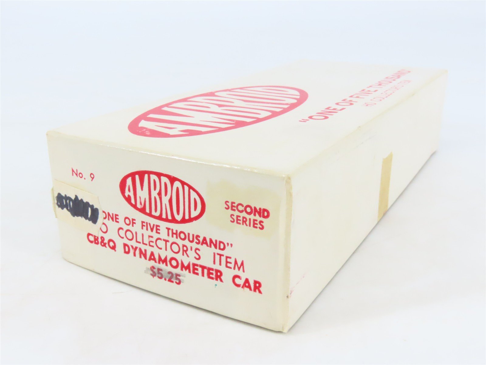 HO Scale Ambroid Kit No 9 CB&Q Burlington Dynamometer Car