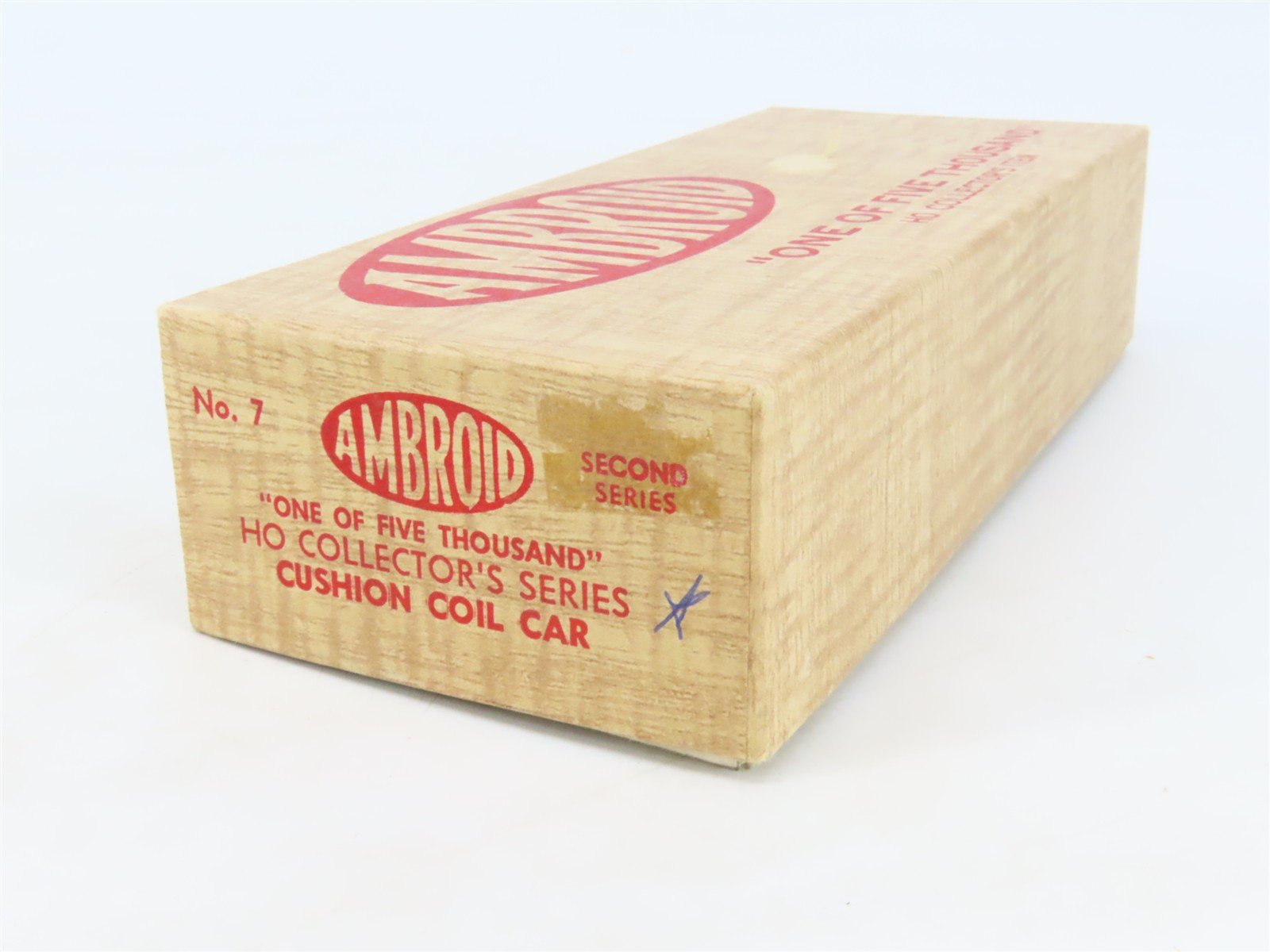 HO Scale Ambroid Kit No 7 B&O Baltimore & Ohio Cushion Coil Car #8300