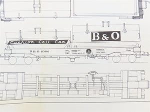 HO Scale Ambroid Kit No 7 B&O Baltimore & Ohio Cushion Coil Car #8300