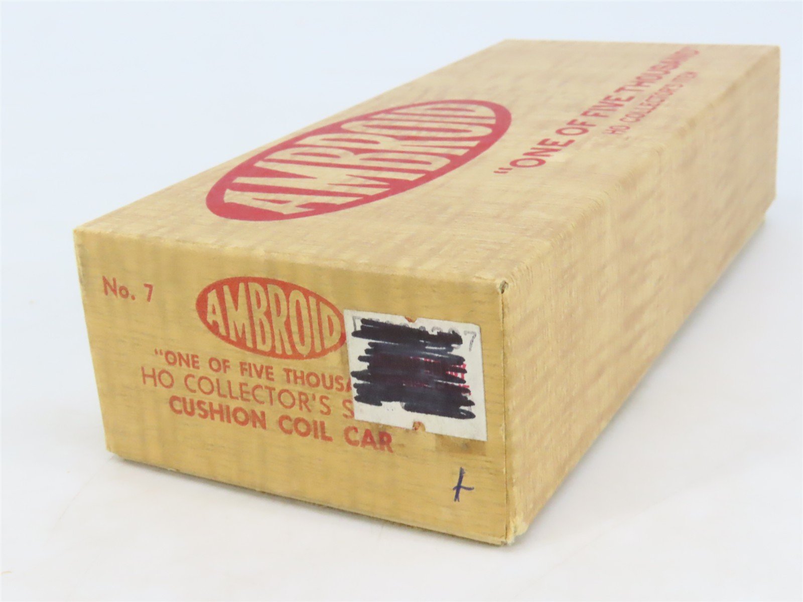 HO Scale Ambroid Kit No 7 B&O Baltimore & Ohio Cushion Coil Car #8300