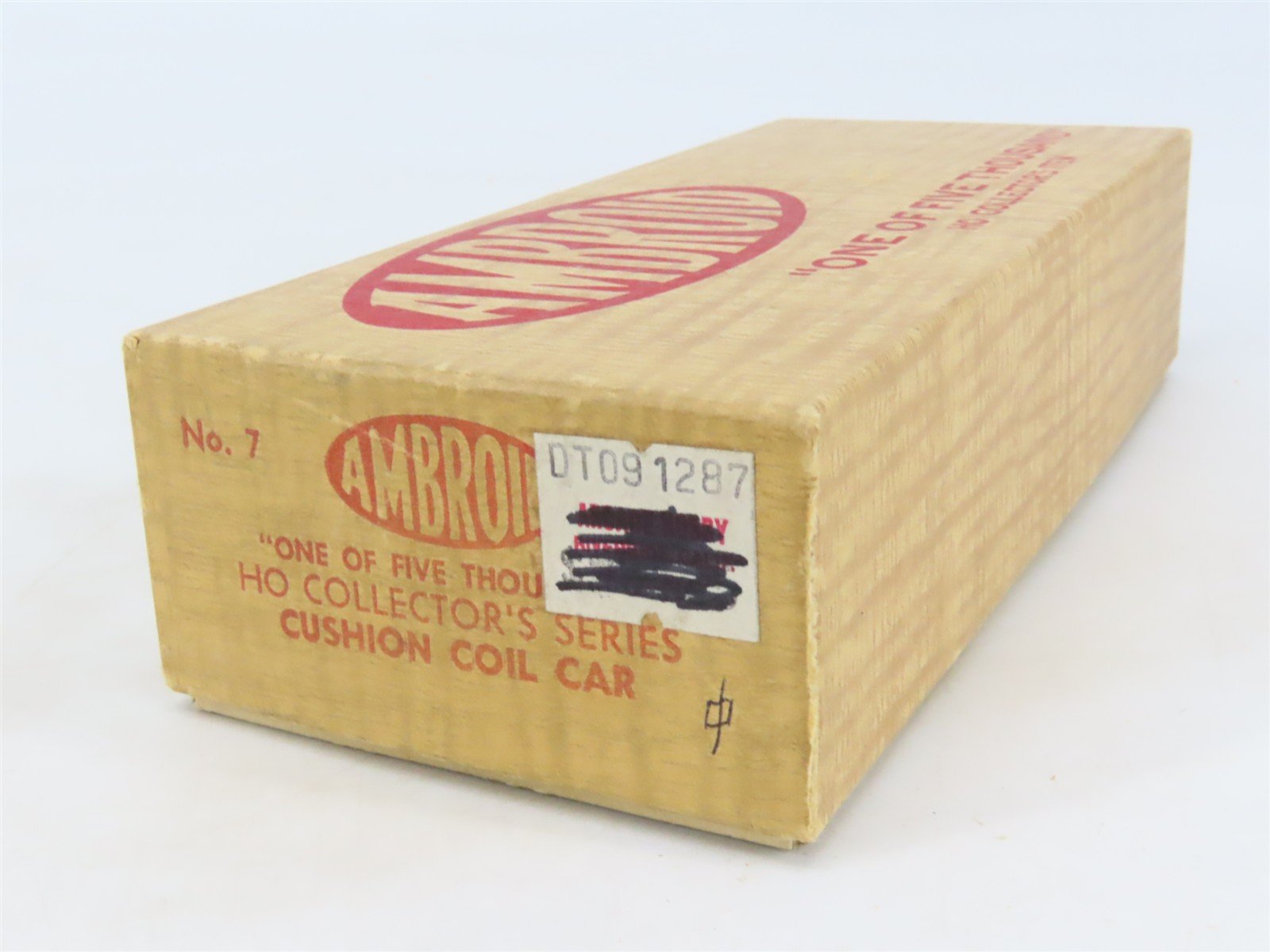 HO Scale Ambroid Kit No 7 B&O Baltimore & Ohio Cushion Coil Car #8300