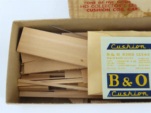 HO Scale Ambroid Kit No 7 B&O Baltimore & Ohio Cushion Coil Car #8300