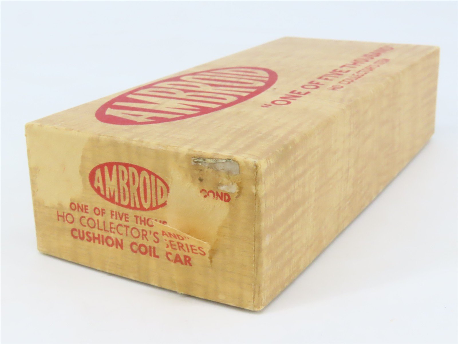 HO Scale Ambroid Kit No 7 B&O Baltimore & Ohio Cushion Coil Car #8300