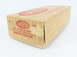 HO Scale Ambroid Kit No 7 B&O Baltimore & Ohio Cushion Coil Car #8300