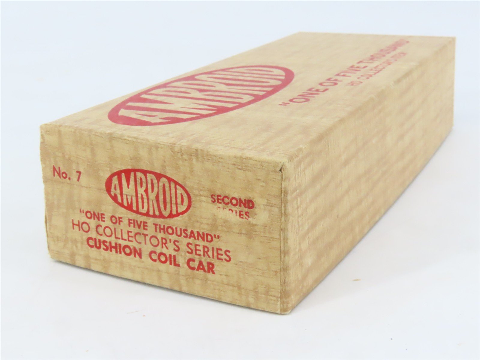 HO Scale Ambroid Kit No 7 B&O Baltimore & Ohio Cushion Coil Car #8300