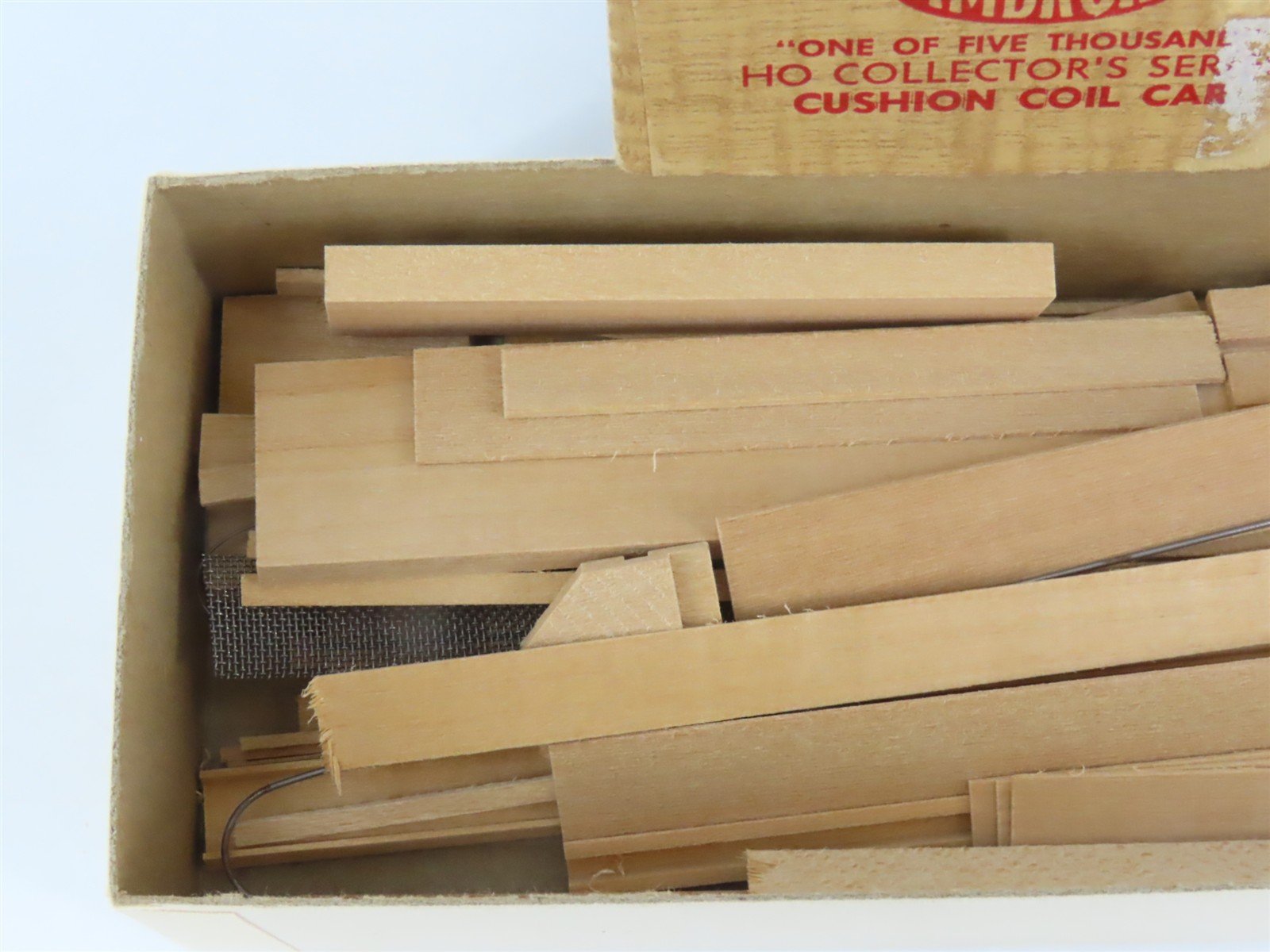HO Scale Ambroid Kit No 7 B&O Baltimore & Ohio Cushion Coil Car #8300