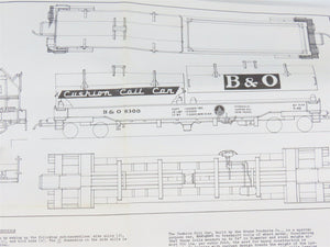 HO Scale Ambroid Kit No 7 B&O Baltimore & Ohio Cushion Coil Car #8300