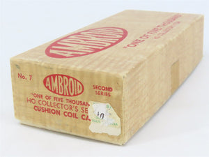 HO Scale Ambroid Kit No 7 B&O Baltimore & Ohio Cushion Coil Car #8300