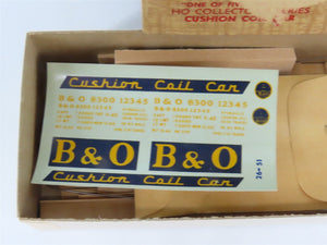 HO Scale Ambroid Kit No 7 B&O Baltimore & Ohio Cushion Coil Car #8300