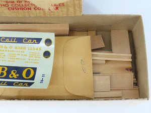 HO Scale Ambroid Kit No 7 B&O Baltimore & Ohio Cushion Coil Car #8300