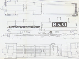 HO Scale Ambroid Kit No 7 B&O Baltimore & Ohio Cushion Coil Car #8300