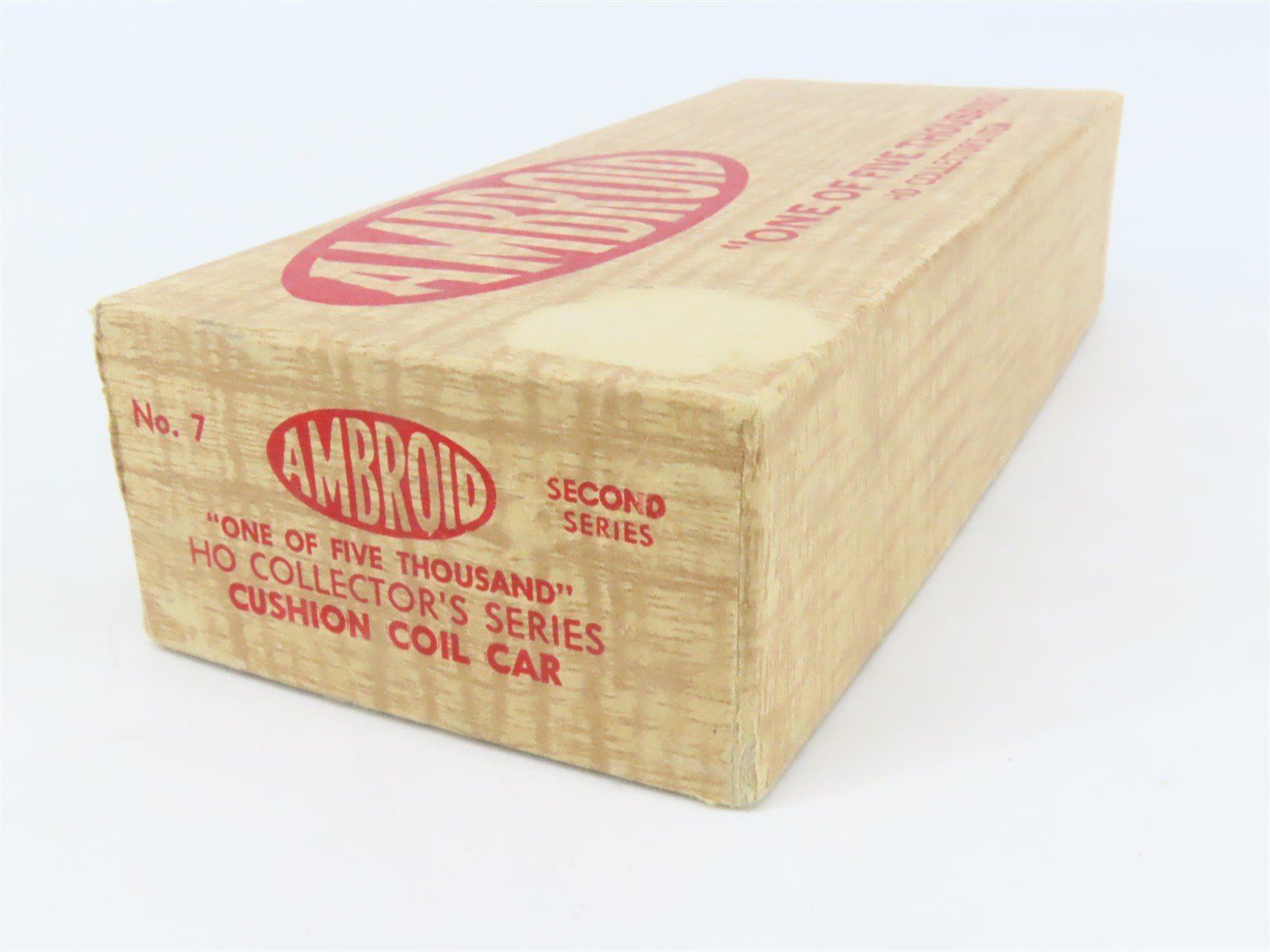 HO Scale Ambroid Kit No 7 B&O Baltimore & Ohio Cushion Coil Car #8300