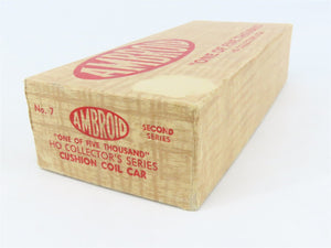 HO Scale Ambroid Kit No 7 B&O Baltimore & Ohio Cushion Coil Car #8300