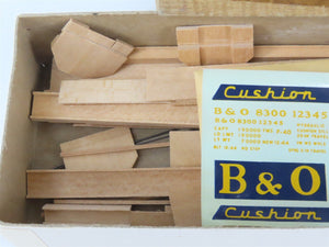 HO Scale Ambroid Kit No 7 B&O Baltimore & Ohio Cushion Coil Car #8300