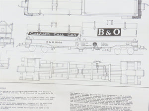 HO Scale Ambroid Kit No 7 B&O Baltimore & Ohio Cushion Coil Car #8300