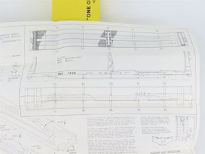 HO Scale Ambroid Double Kit No 5 MEC/BAR 70' Pulpwood 70-Ton Bulkhead Flat Car