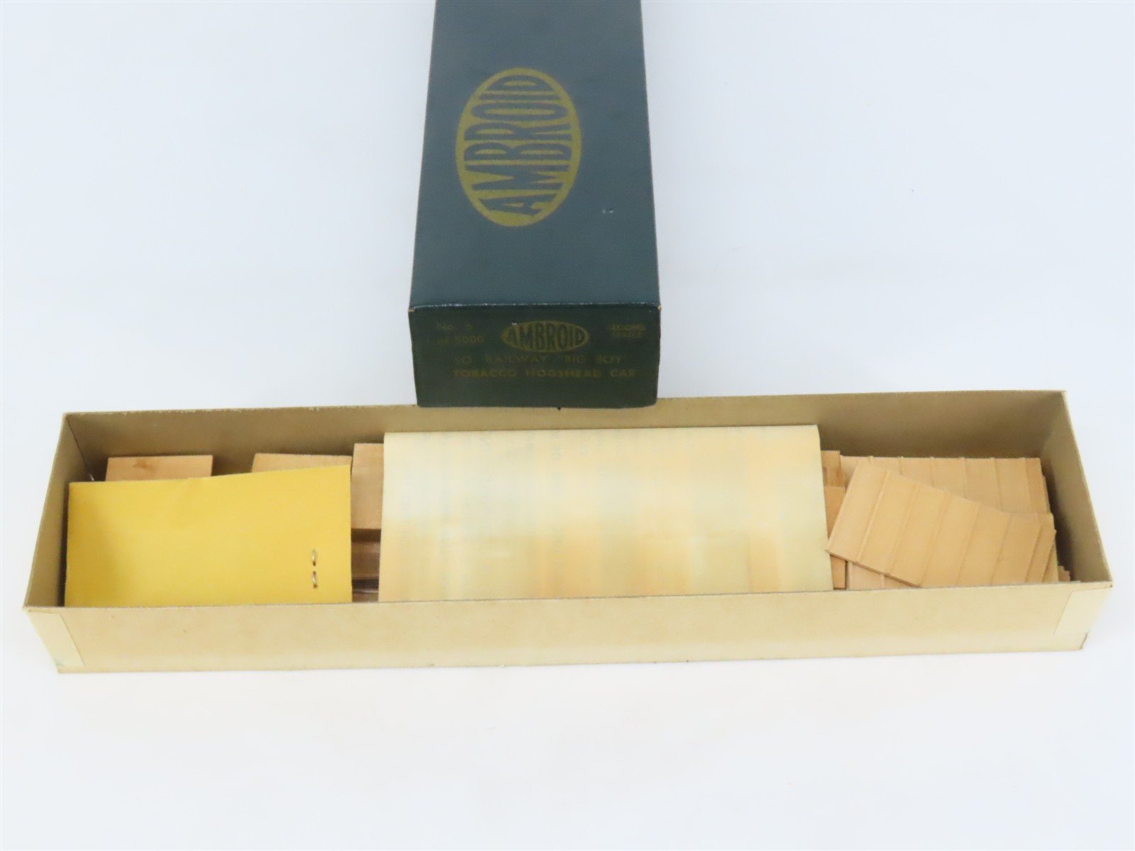 HO Scale Ambroid Kit No 6 SOU Southern Railway 70-Ton Tobacco Hogshead Car #9749