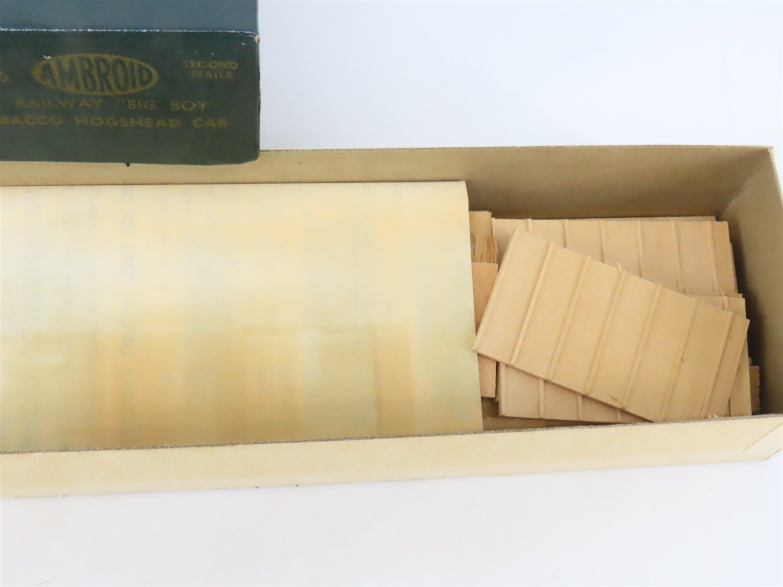 HO Scale Ambroid Kit No 6 SOU Southern Railway 70-Ton Tobacco Hogshead Car #9749