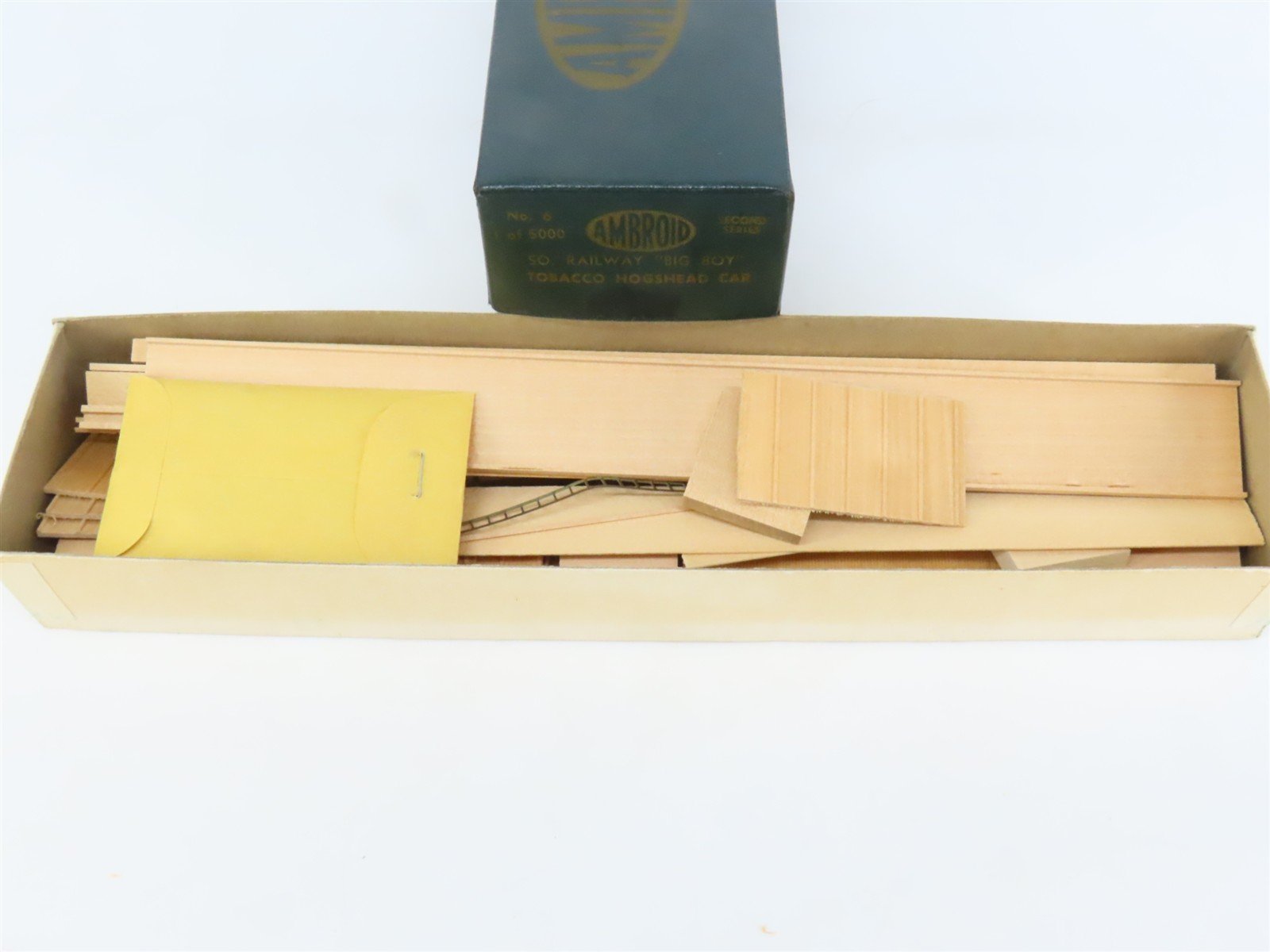 HO Scale Ambroid Kit No 6 SOU Southern Railway 70-Ton Tobacco Hogshead Car #9749