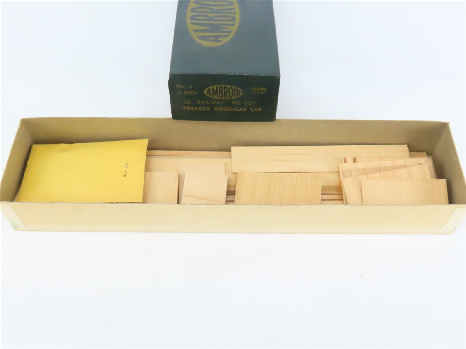 HO Scale Ambroid Kit No 6 SOU Southern Railway 70-Ton Tobacco Hogshead Car #9749