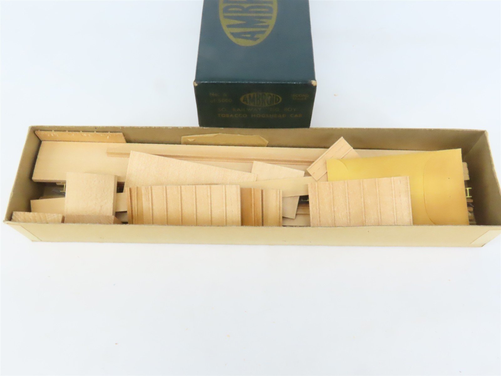 HO Scale Ambroid Kit No 6 SOU Southern Railway 70-Ton Tobacco Hogshead Car #9749