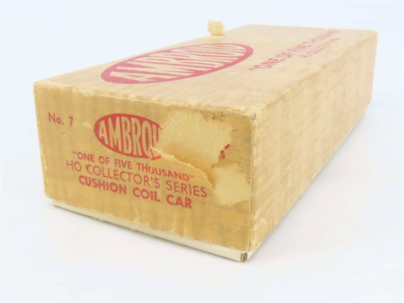 HO Scale Ambroid Kit No 7 B&O Baltimore & Ohio Cushion Coil Car #8300