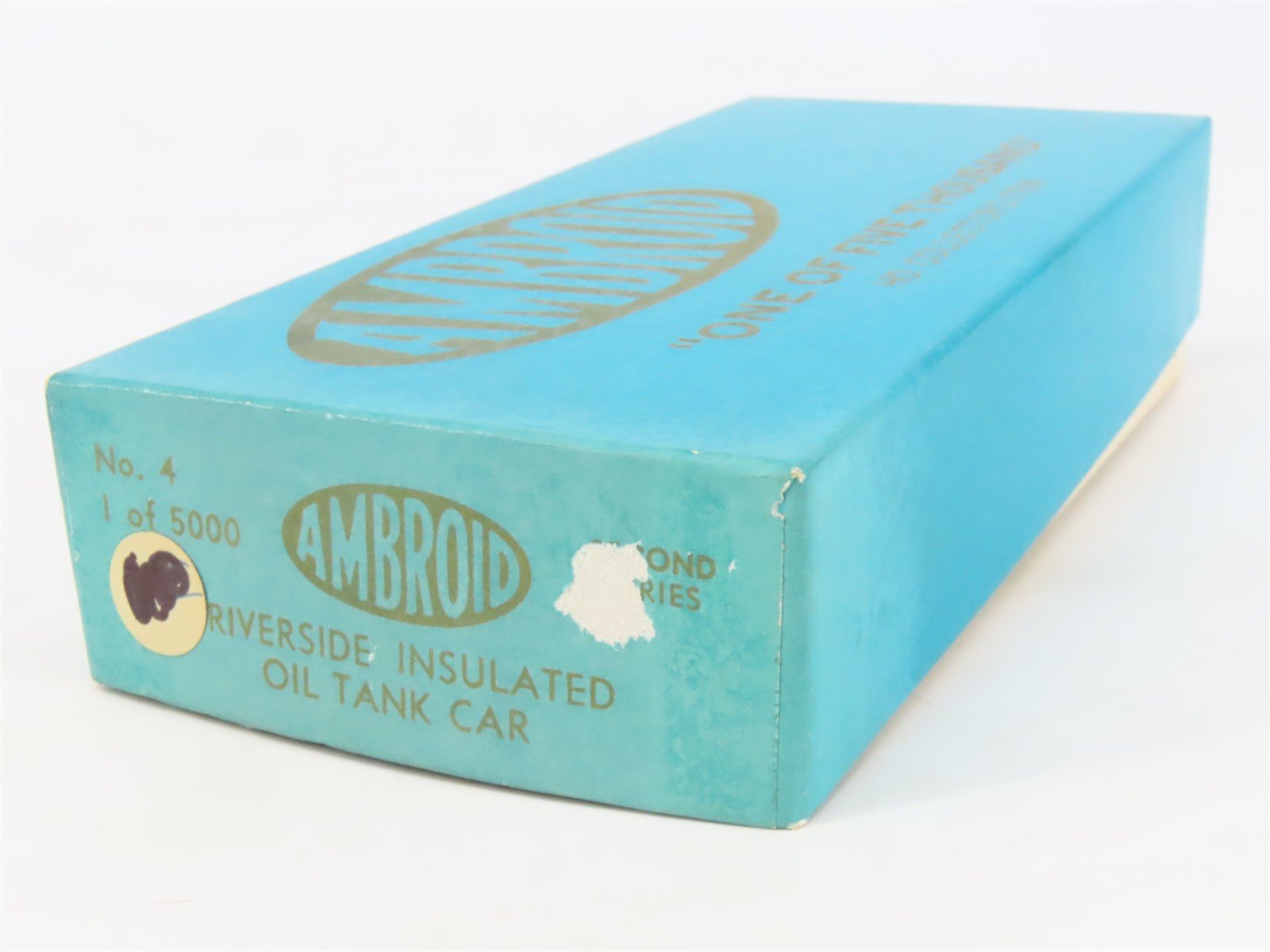 HO Scale Ambroid Kit No 4 ROTX Riverside Oil Co Insulated Tank Car #118