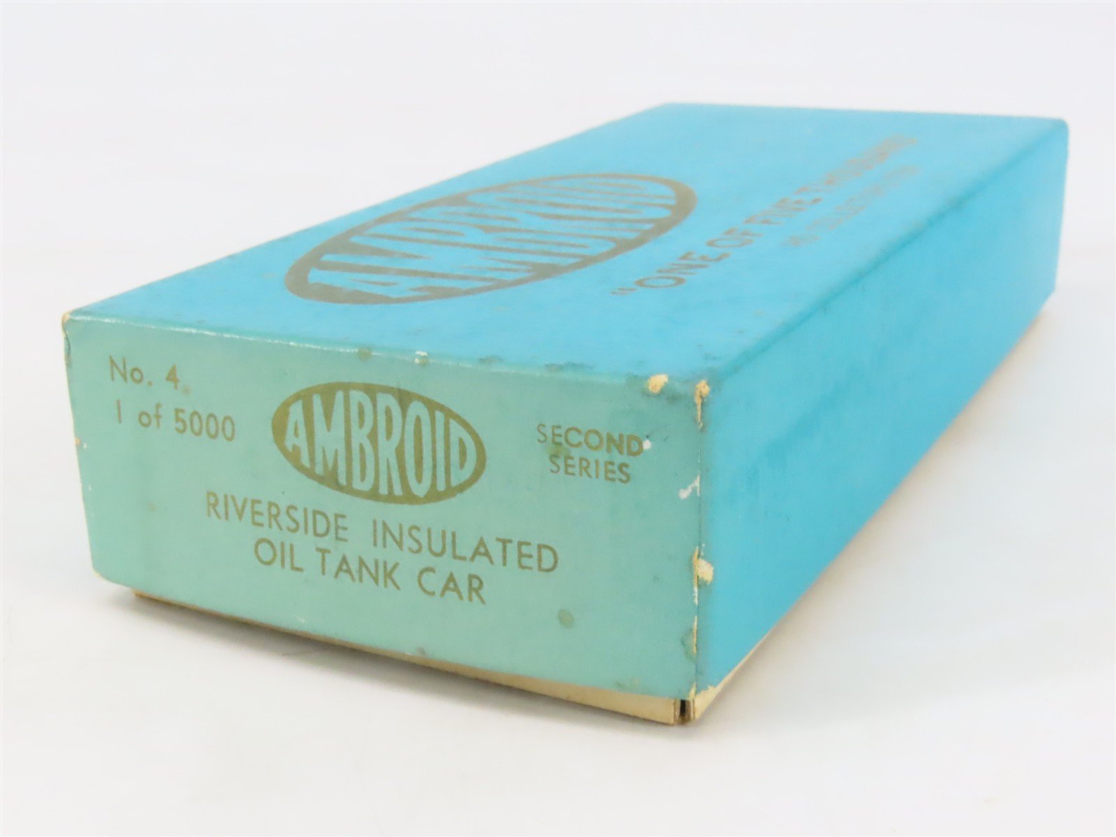 HO Scale Ambroid Kit No 4 ROTX Riverside Oil Co Insulated Tank Car #118