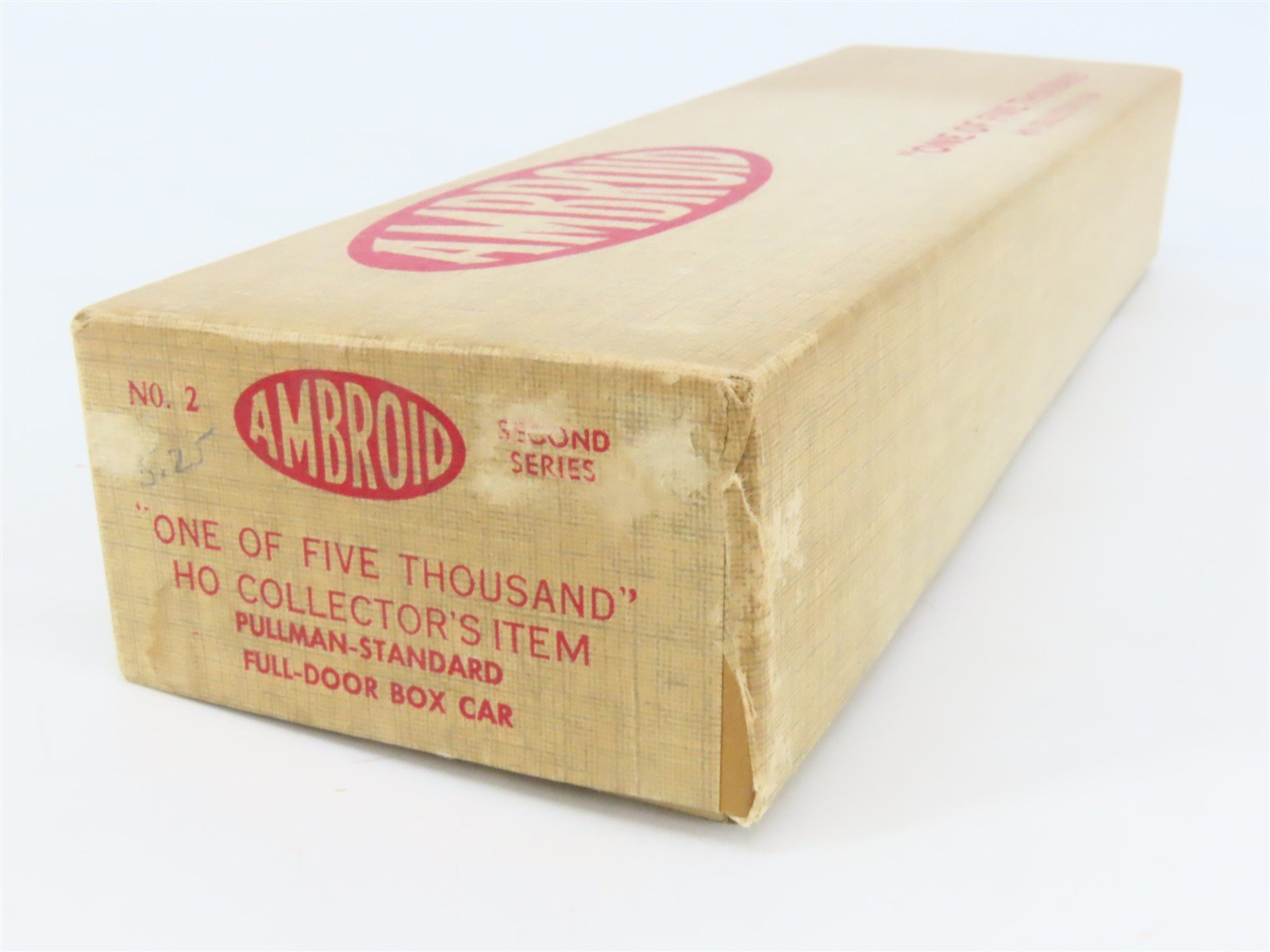 HO Scale Ambroid Kit No 2 SOU Southern Railway All Door Box Car #9800