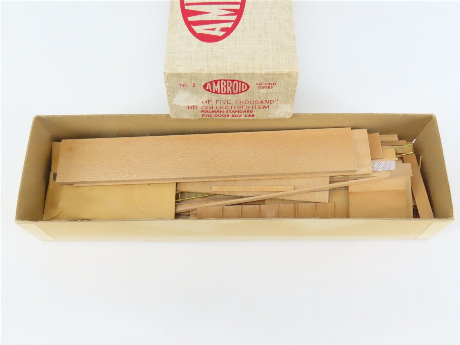 HO Scale Ambroid Kit No 2 SOU Southern Railway All Door Box Car #9800