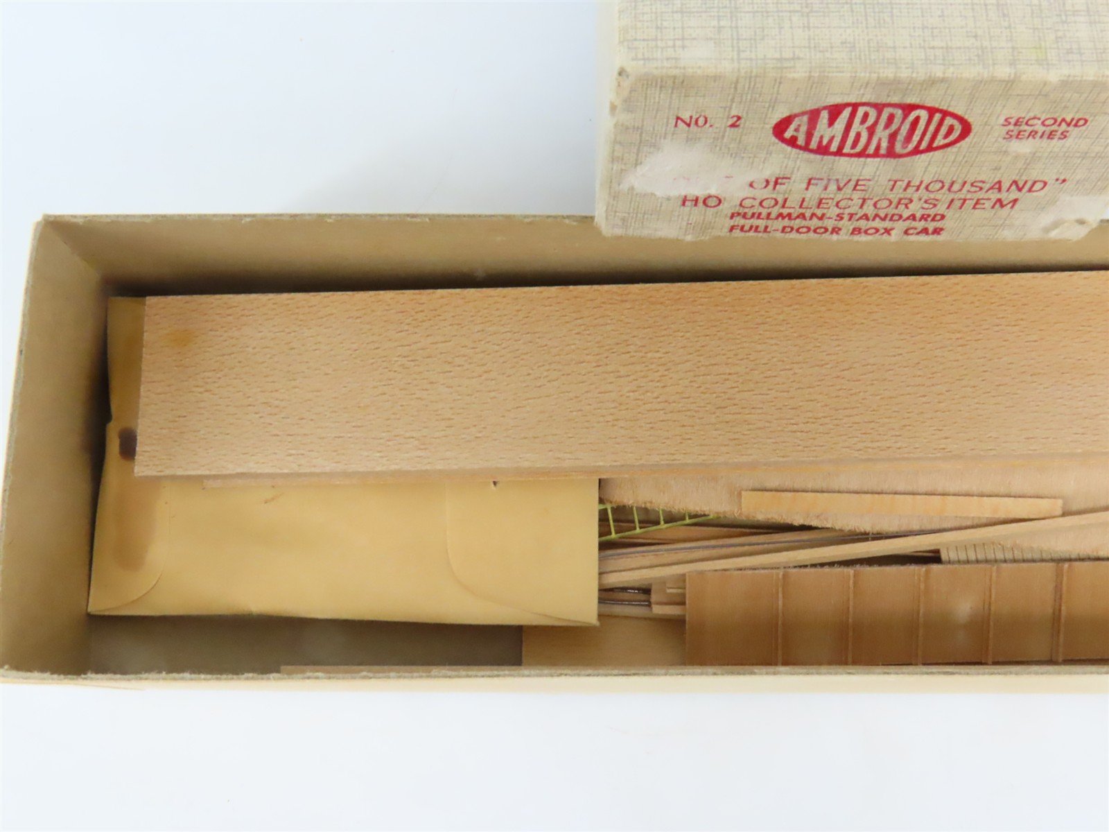 HO Scale Ambroid Kit No 2 SOU Southern Railway All Door Box Car #9800