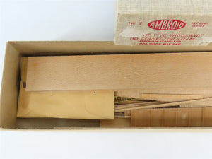 HO Scale Ambroid Kit No 2 SOU Southern Railway All Door Box Car #9800