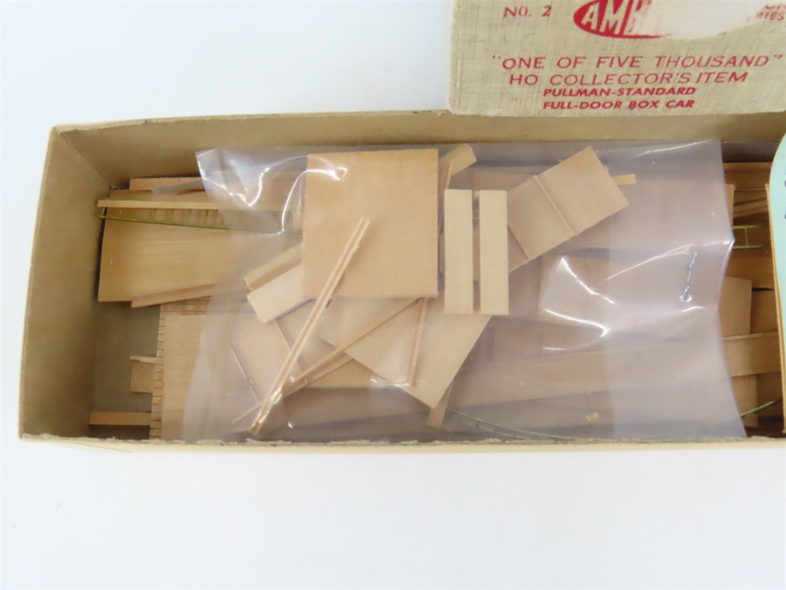 HO Scale Ambroid Kit No 2 SOU Southern Railway All Door Box Car #9800